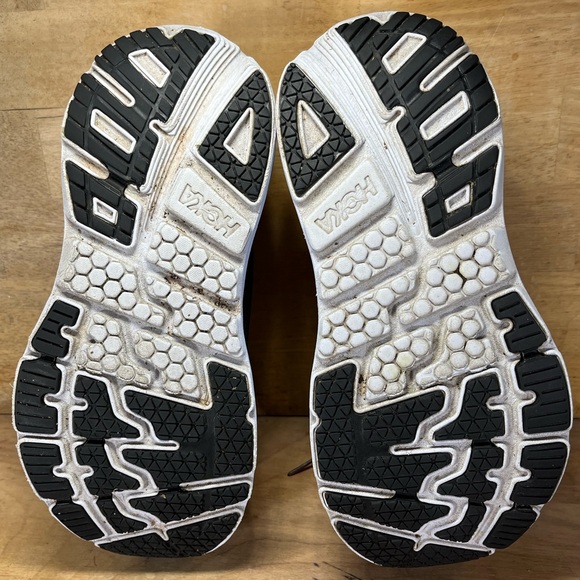 Hoka One One Bondi 5 Mens Size 10 Wide Running Shoes Sneakers Black Gray - Picture 7 of 9